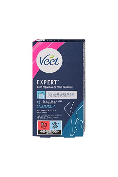 Veet Set 3 x 12 Benzi pentru Piele Sensibila,