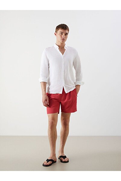 LC Waikiki LCW SWIMWEAR Pantaloni scurti de baie pentru bărbați, cu imprimeu