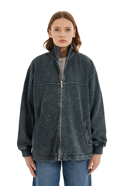 MORREZ Triko Yaka Aplikeli Ceket