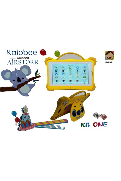 Aırstorr Kalobee KB One 7" Çift SIM HD Çocuk Tableti Darbeye Dayanıklı Eğitim...