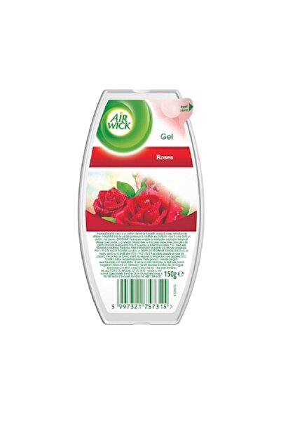 Air Wick Set of 4 x Roses Gel Room Air Freshener 150 g