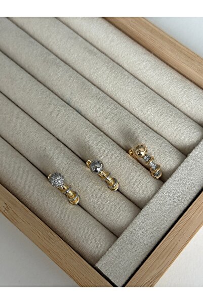 Pinery Jewels Zircon Stone Women's 3-Piece Earring Set Pj