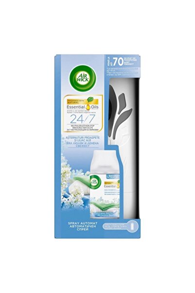 Air Wick Set 2 x Odorizant de Camera Freshmatic, Aparat si Rezerva Cool Linen...