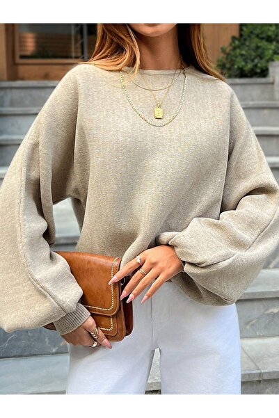 STECCA Crew Neck Balloon Sleeve