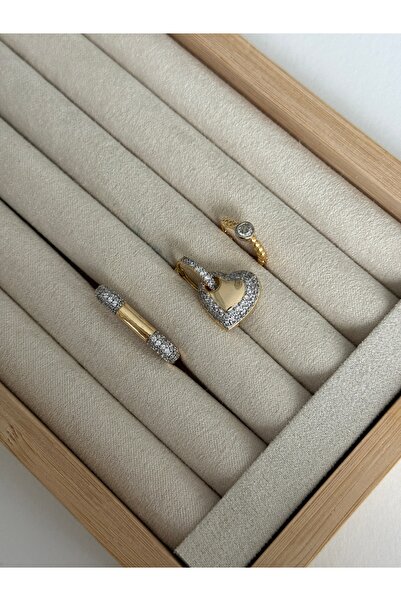 Pinery Jewels طقم أقراط نسائية مكون من 3 قطع من حجر الزركون PJ