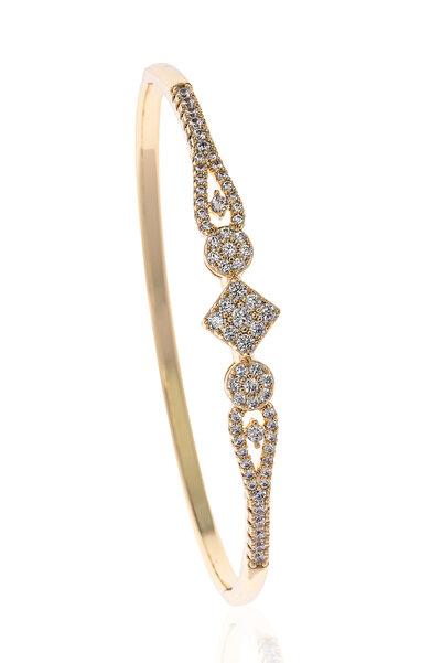 Xuping Kelepçe Bileklik - 14K ALTIN KAPLAMA- 60mm
