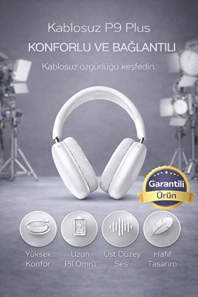 Omaze Kablosuz Bluetooth Kulaklık | İos ve Android Uyumlu | Mikrofonlu ve Yük...