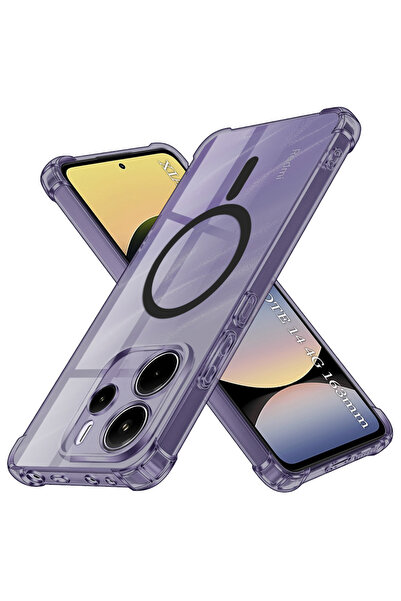 Techsuit Xiaomi Redmi Note 14 4G (Standard) Αντικραδασμική θήκη MagSafe από δ...