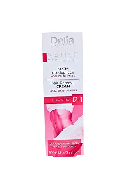 Delia Set 4 x Crema Depilatoare Satine Total Effect, 100 ml