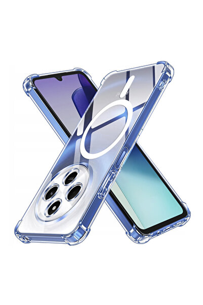 Techsuit Θήκη MagSafe από διαφανή σιλικόνη για Xiaomi Redmi 14C, ανθεκτική σε...