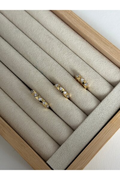 Pinery Jewels طقم أقراط نسائية مكون من 3 قطع من حجر الزركون PJ