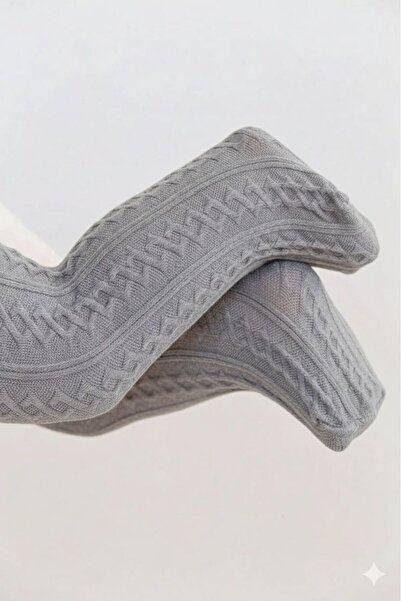 Daymod جوارب طويلة شتوية سميكة من القطن باللون الرمادي من بيبي أكزيلا