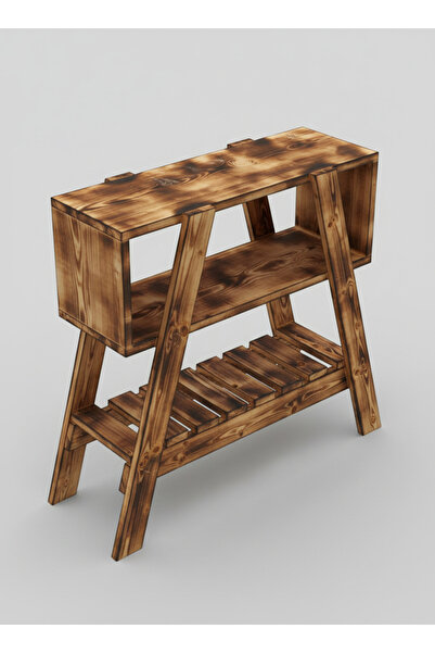 Ceritoğlu AHŞAP DEKORATİF SEHPA-ÇOK AMAÇLI-ESKİTME-EV-OFİS-MAĞAZA-MAKAM