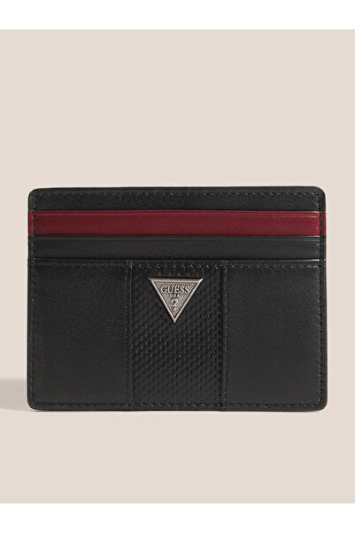 Guess Torino Men's Black Card Holder Smtocslea25-Bla