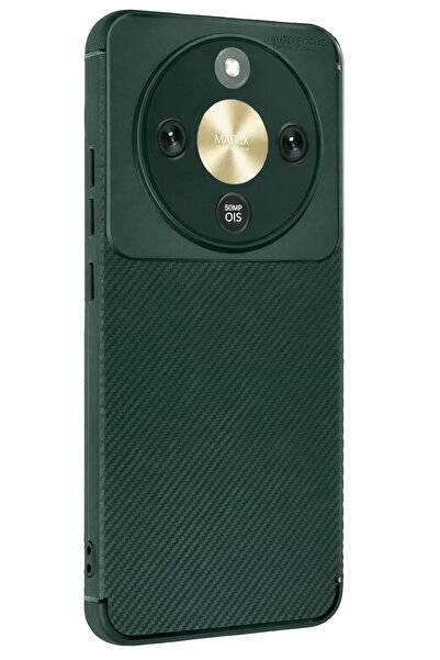 Shauan غطاء كربون هواوي هونر ماجيك 8 لايت بتركيز تلقائي - أخضر داكن 1201488