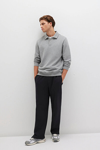 Mavi Men's Basic Cotton Sweatpants M0010462 Black