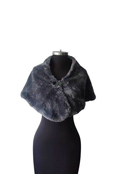 MODA NUR بوليرو بيليه، بوليرو للعروس، عباءة بلون مدخن، عباءة للعروس. 1.20*45