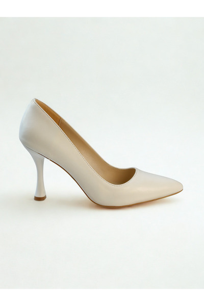 eformoda by emre yılmaz White Women's Heeled Shoes Stiletto Comfortable Speci...