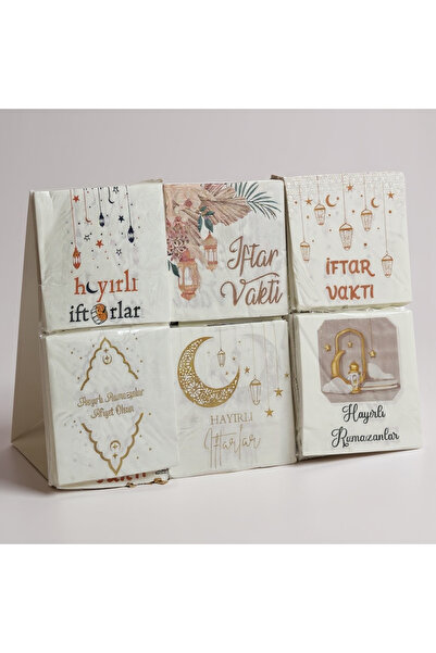 Butik Center Ramazan Konuşan Peçete | Hayırlı İftarlar & İftar Vakti Yazılı |...