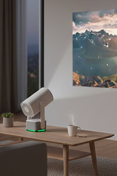 Onetick Taşınabilir Pan-Tilt Lamb Projektör 4K