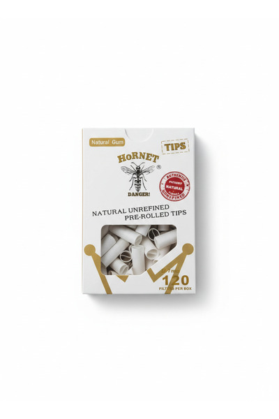 GoldEagle Hornet 120 Adet 7mm Beyaz Kağıt Filtre