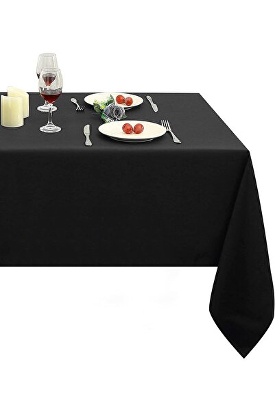 Valerium Stain and Liquid Resistant Carefree Linen Tablecloth 140X180Cm