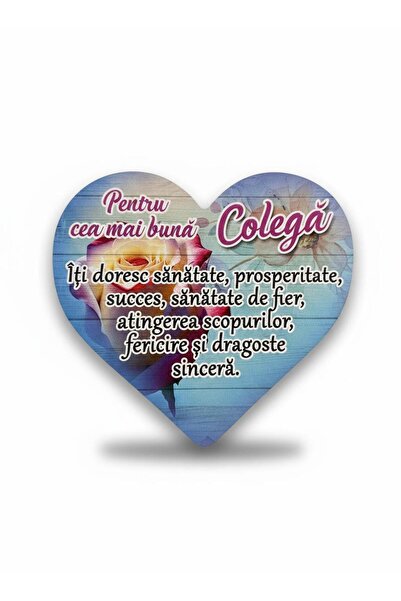 OEM Round wall chart with message to colleague