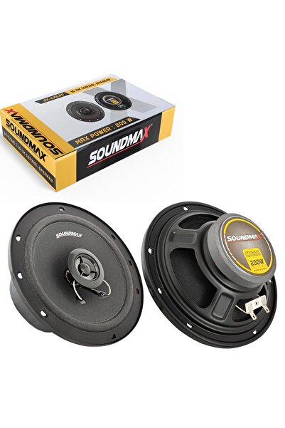 SX-CX620 Oto Koaksiyel Hoparlör 16cm 200 Watt Tweeterli 2 Adet