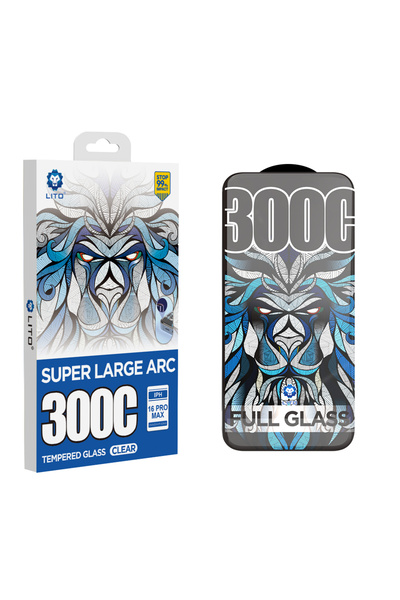 Lito Folie sticla iPhone 16 Plus D+ Max 300C, transparenta