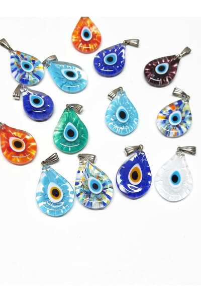 Arsglass Murano Cam Toptan Karışık Kolye Ucu 10 Adet