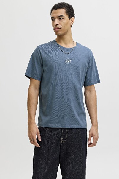 Jack & Jones Crew Neck Logo Printed T-Shirt - Corp