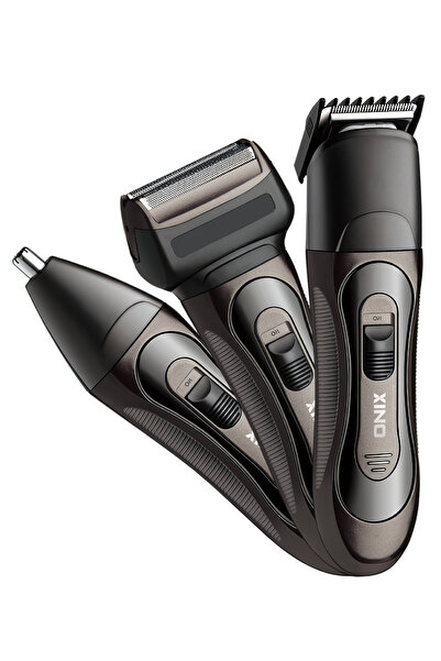 onix OGK 302 Cordless 3 in 1 Grooming Kit Type C 50Min Use 8Hr Charge 2Y DC5V...