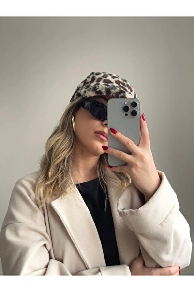 LEROSY CO. Soft Textured Hat Leopard