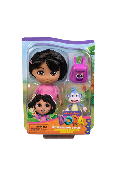 Spin Masters DORA SET CEI MAI BUNI PRIETENI PAPUSA DORA SI BOOTS CU ACCESORII