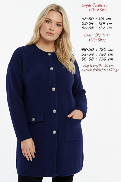 Laden Knitwear Women's Plus Size Angora Soft Self-Lined Thick Mother's Winter...