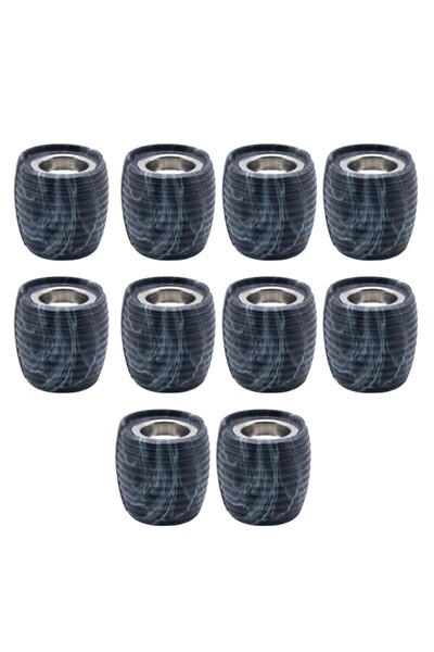 mawfoor Luxury navy and gray ceramic incense burner sets with a modern design...