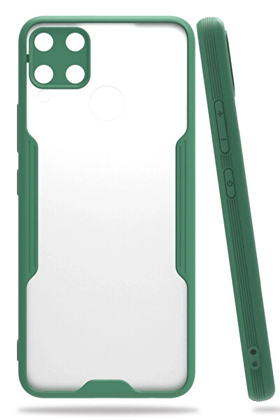 Hulyomer Hub Hulyomer Realme C15 Case Platinum Silicone - Green 1185576