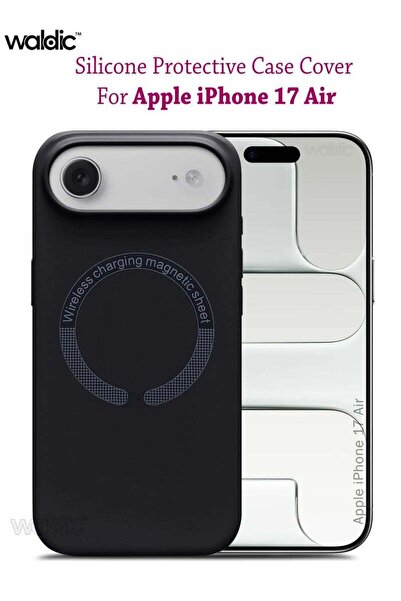 Generic Apple iPhone 17 Air Silicone Magsafe Case Back Case Cover Compatible ...
