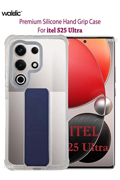 Generic غطاء حماية خلفي من السيليكون لهاتف Itel S25 Ultra - أزرق داكن
