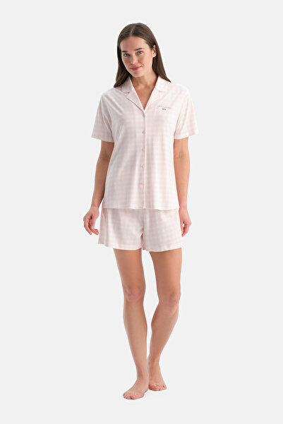 Dagi Poticareli Cotton Modal Shirt Shorts Set