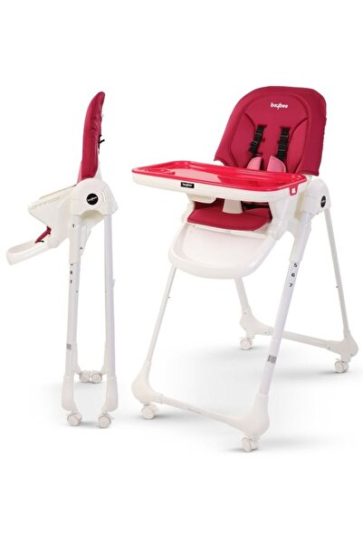 BAYBEE Baby High Chair for Kids with Adjustable Height and Footrest, Feeding ...