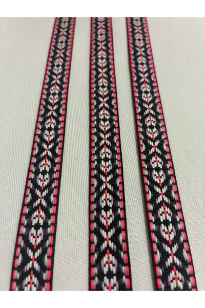 ULUPAMİR Narrow Ethnic Patterned Ribbon