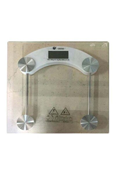 AGD Digital Scale for Weighing Transparent/Silver 30 x 30 cm