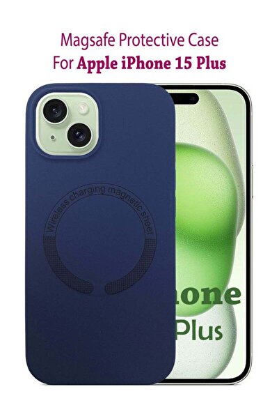 Generic MagSafe Protective Case Cover for Apple iPhone 15 Plus - Blue