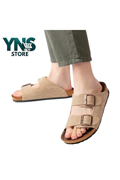 YNS STORE Yns Unisex2 Buckle Beige