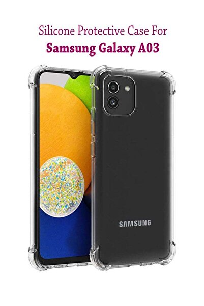 Generic غطاء حماية شفاف لهاتف سامسونج جالاكسي A03