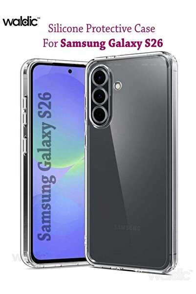 Generic Samsung Galaxy S26 Premium Silicone Protective Back Case Cover - Clear