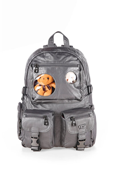 Cambridge Polo Club حقيبة ظهر يومية متعددة الأقسام مظهر جلدي 17450