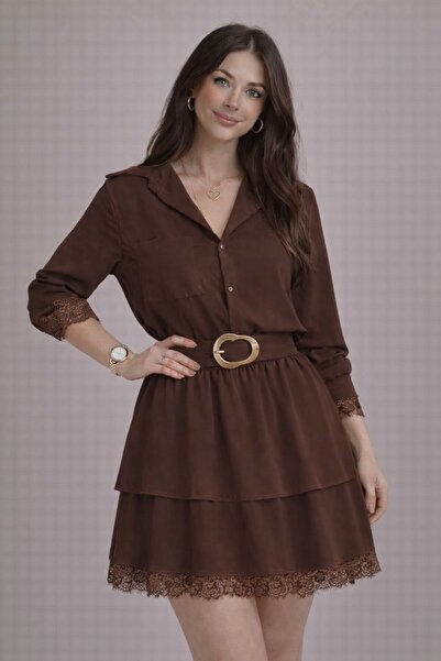 KaraAS Women's Dress Lace Detailed