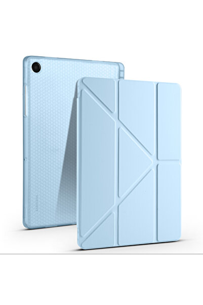 Kılıfist Galaxy Tab A11 Plus Case Klfs Tri-Folding Case with Pen Compartment ...